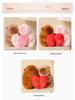 Capybara Heart Plush Bag Charm & Backpack Accessory - Perfect Couple Confession Gift for Girls