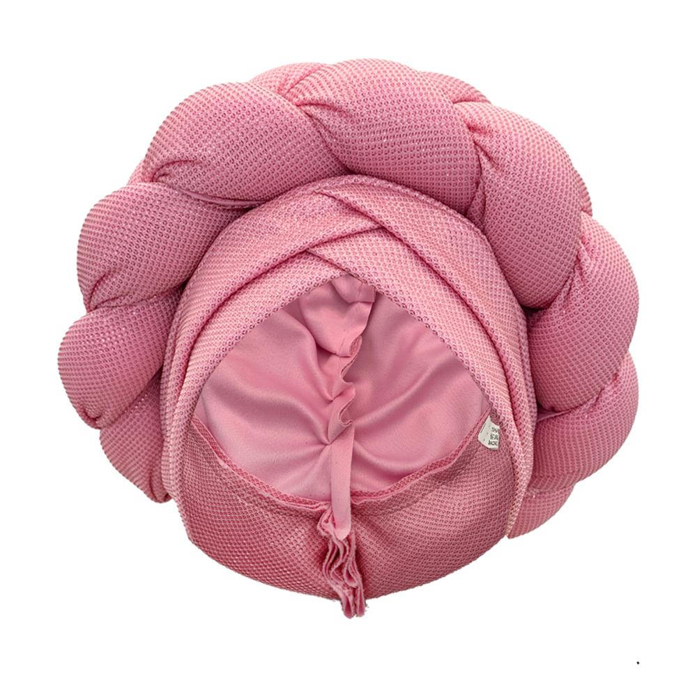 Solid Color Braid Turban Caps for Women Muslim Hijab Braid Hat Islamic Headwear Female Head Wrap Bonnet African Turbans