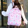 Printed School Bag Women Three-piece Backpack Set Female Bag