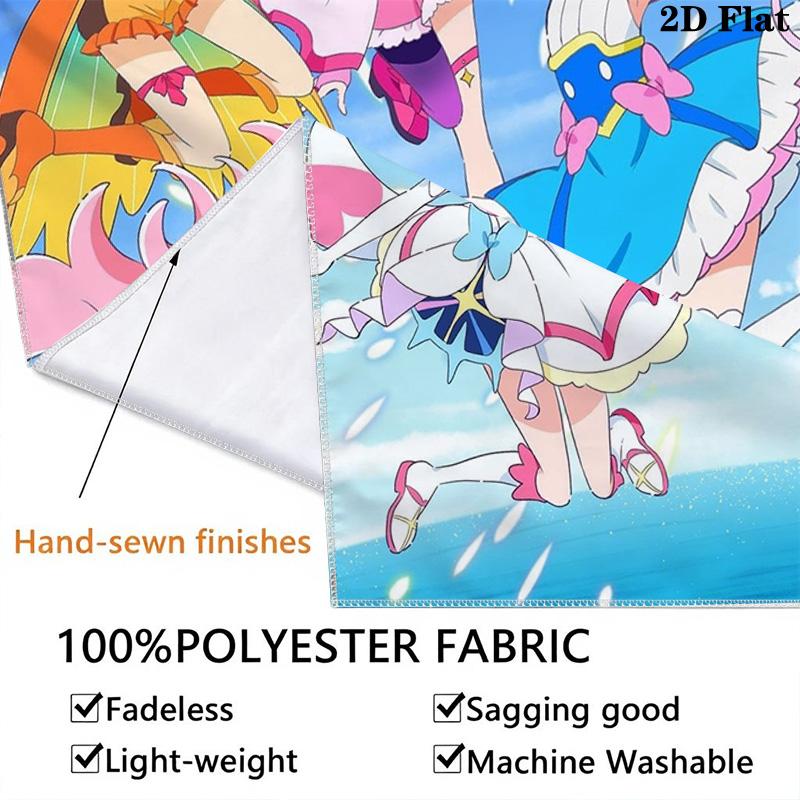 Pretty Cure Pattern Home Decor Tapestry, Wall Hanging, Decorative RV Wall Cloth.DGT261018196