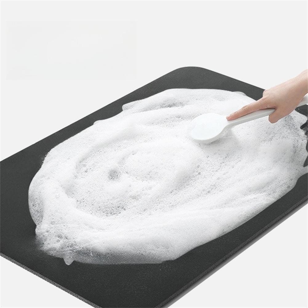 Non-Slip Bathroom Mat Soft Diatomite Mat Super Absorbent Bath Mat Quick Drying House Entrance Mat Kitchen Shower Rug Accessories