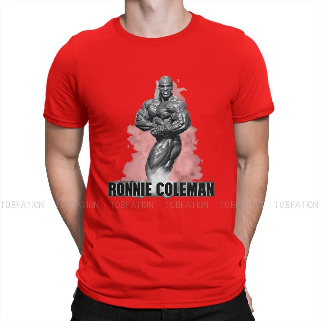 Bodybuilding Hipster Tshirts Ronnie Coleunisex Fit Exercise Unisex Harajuku Pure Cotton Streetwear T Shirt Round Neck Oversized