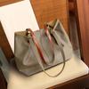 Bag Women'S Bag Tote Bag Carry Canvas Shoulder Large Bag Large Capacity Commuter Bag