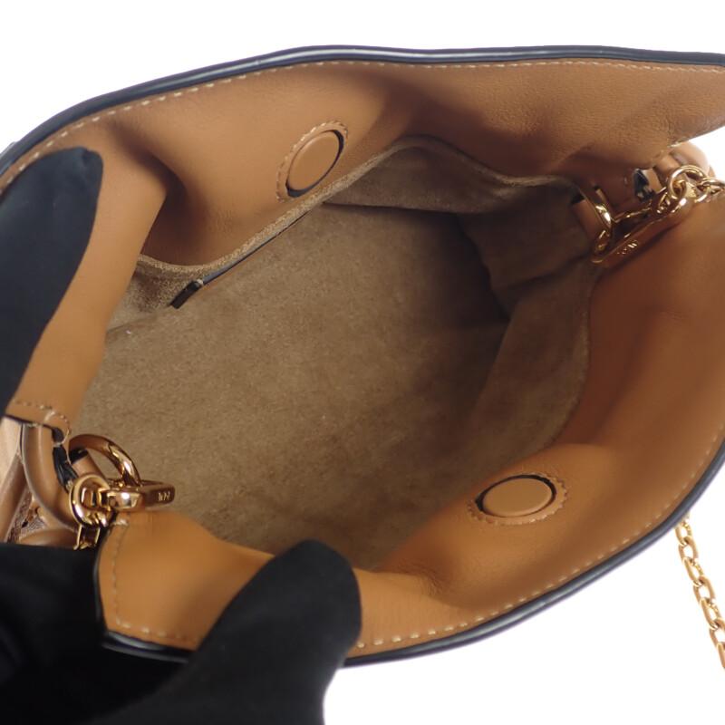 Loewe A411FC6X01 2WAY Bag Warm Dessert Calfskin Women