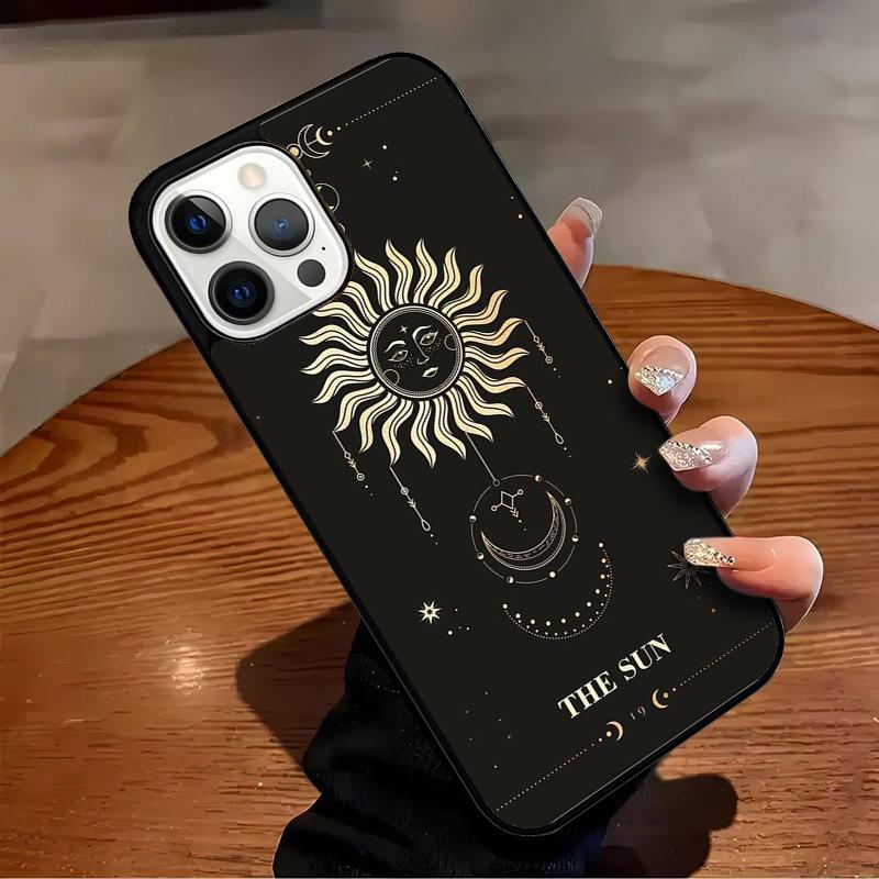 The SUN Tarot card Phone Case For iPhone 17 Air 16 15 14 13 12 11 Pro Max Max Plus Bumper Case Cover