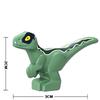 Jurassic Dinosaurier Nest Baby Bausteine Spielzeug Sammlung Souvenir Geschenk Geburtstag Jurassic Rex Raptor