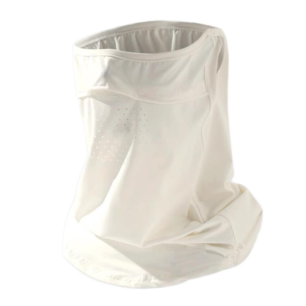 

UV Protection Riding Mask Ear Hanging Sun Protection Face Towel Sunscreen Face Mask Riding бежевый