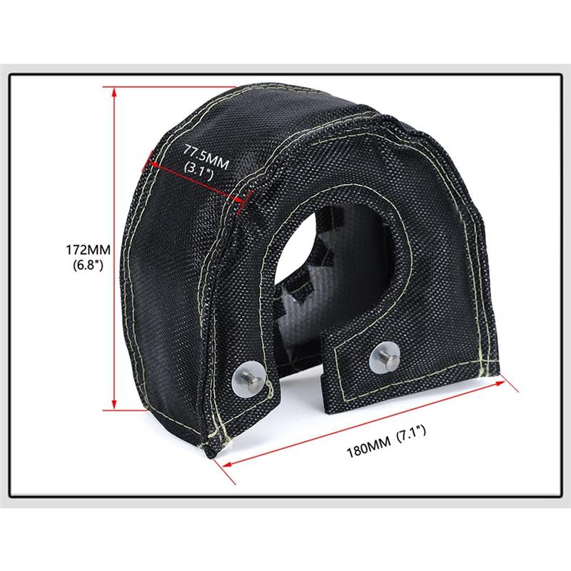 T3 Glass Fiber Turbo Blanket with Spring for T25 T28 GT25 CT26 GT28