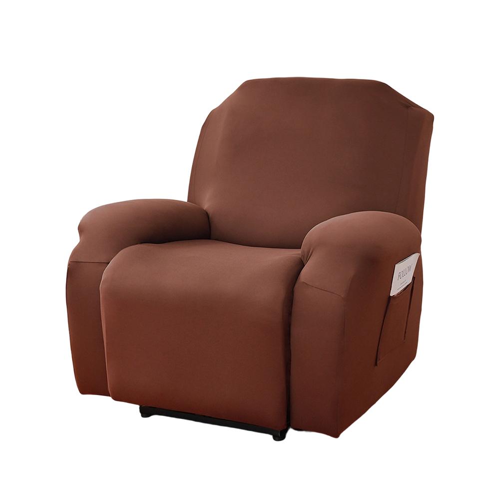 Легко надеваемая эластичная утолщенная чехол-накидка на диван пылезащитная полиэстеровая ткань для массажных и качающихся кресел 5890₽