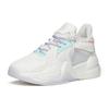 Anta Lifestyle Series Non-Slip Wear-Resistant Low-Top Skate Shoes Women Sneakers White Purple Green 122218083-2