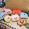 Doll Bts Pillow Plush Stuffed Animal Small Puppets Toy Boys Throw Cushion