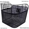 26-Inch Front Mounted Bicycle Basket for 24-28 Inch Bikes