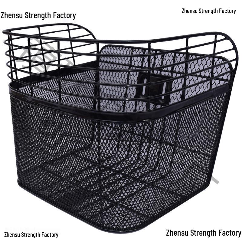 26-Inch Front Mounted Bicycle Basket for 24-28 Inch Bikes