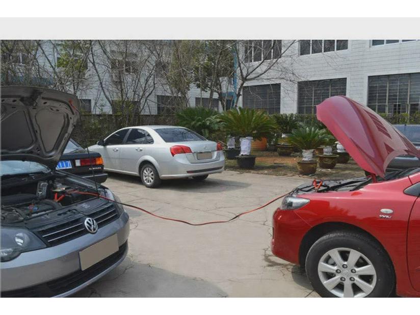 500A připojovací kabel pro vysoce odolnou autobaterii s ohnivzdornou svorkou