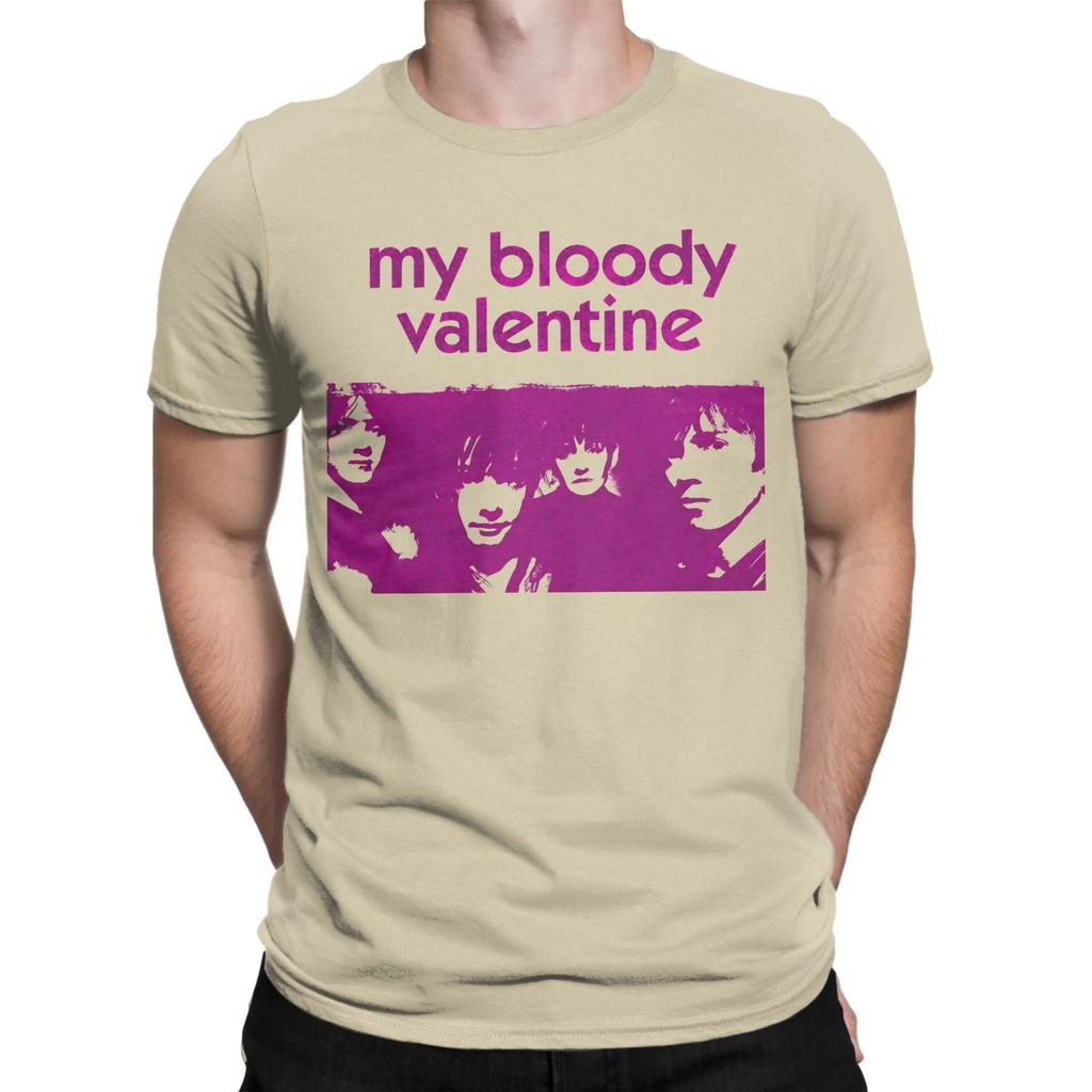 My Bloody Valentine Purple Funny 100 Cotton Tshirt My Bloody Valentine Tees Tops For Unisex