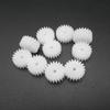 10Pcs/Lot 0.5M 0.5 Modulus 20 Teeth Plastic Spur Cylinder Gear Pinion Bore Hole Aperture 2MM 1.95MM 2A 20T 5X11MM Reduction Gear