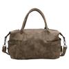 Women's Retro Frosted Crossbody Bag Handbag Large Capacity Casual Versatile Commuting Bag Shoulder Bag Multi-functional Tote Bag For Outdoor Commuting