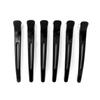 6Pcs Professional Hair Clips NonSlip Dividing  bill Hair Clips for Hair Cutting Styling(White )
