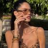 Oversized Aviator Sunglasses For Women 70s Retro 2025 Metal Shades with Gold Streamline Arms