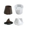 Easy Releasing Specter Shape Silicone Mold Flexible Candle Cup Moulds for Creating Unique Resin Crafts and Gift Boxes
