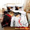 3D Death Anime Note Beding Set Printed Bed Linen Set With Pilowcase Soft Duvet Cover Soft Single Double Quen Super King-Sized Dimensionsd Dimensions