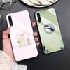 Cute Corgi Dog Case For Samsung Galaxy A52 A71 A72 A73 A53 Tempered Glass Cover For Samsung A13 5g A03 A22 A21s A03 Core A42 A70