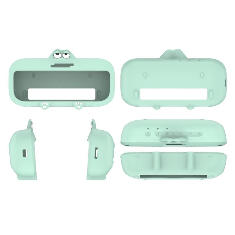 Shockproof Waterproof Silicone Sleeve Cover For Wireless Speaker Outdoor Travel Protections