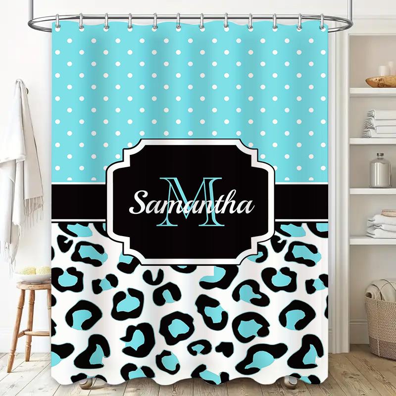 Vibrant Fish Shower Curtain Creative Blue Red Pink Floral Design for Bathroom Decor Home Decoration Waterproof Fabric Bath Mat S