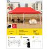 Retractable Four-Legged Canopy Tent: Sunshade & Rainproof Folding Umbrella for Outdoor Use.