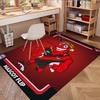 Essendon Football Print Rug, Washable Floor Carpet, For Entryway Dorm Laundry Room Office Study, Home Decor Birthday Christmas Gift