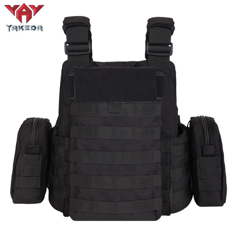 YAKEDA Breathable MOLLE Camouflage Tactical Vest for Outdoor Training