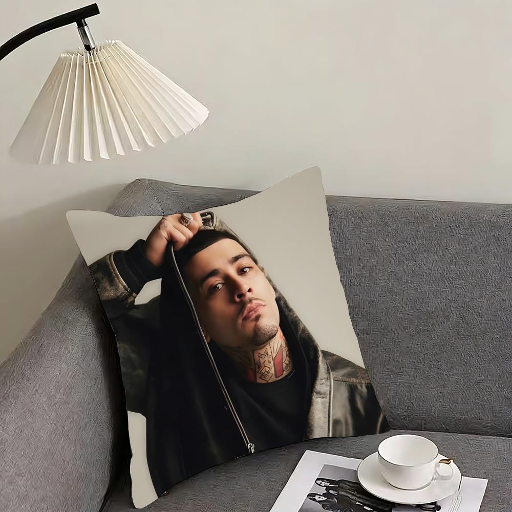 ZZayn MalikK Singer Cushion Cover Pillowcase Ultra Soft Skin Friendly Fabric Cloud Like Comfort Concealed Zipper