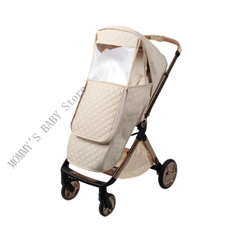 H3CD Easy installs Baby Strollers Weather Protector Rainproof Wind Cover Accessories