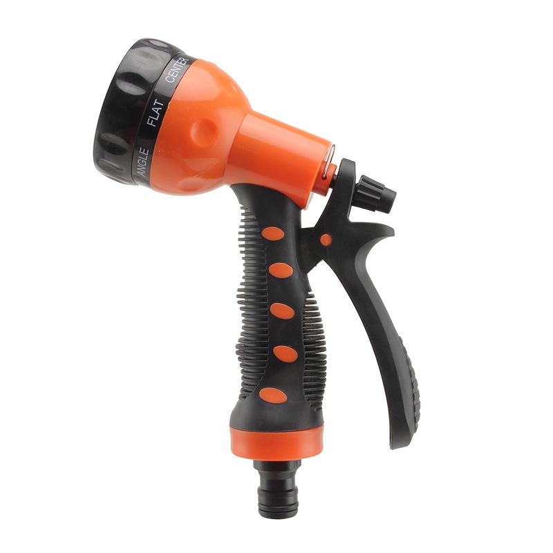 Eight-Function High-Pressure Garden Hose Nozzle