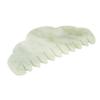 Natural Jadestone Comb Head Scalp Massager Tool Healthcare Baldness Resistance Guasha Comb