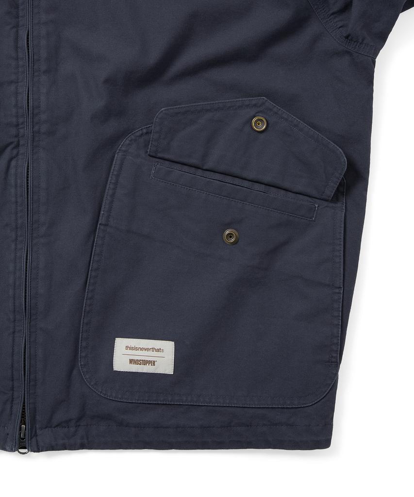 Thisisneverthat Gore-Tex Windstopper Gear Jacket Navy