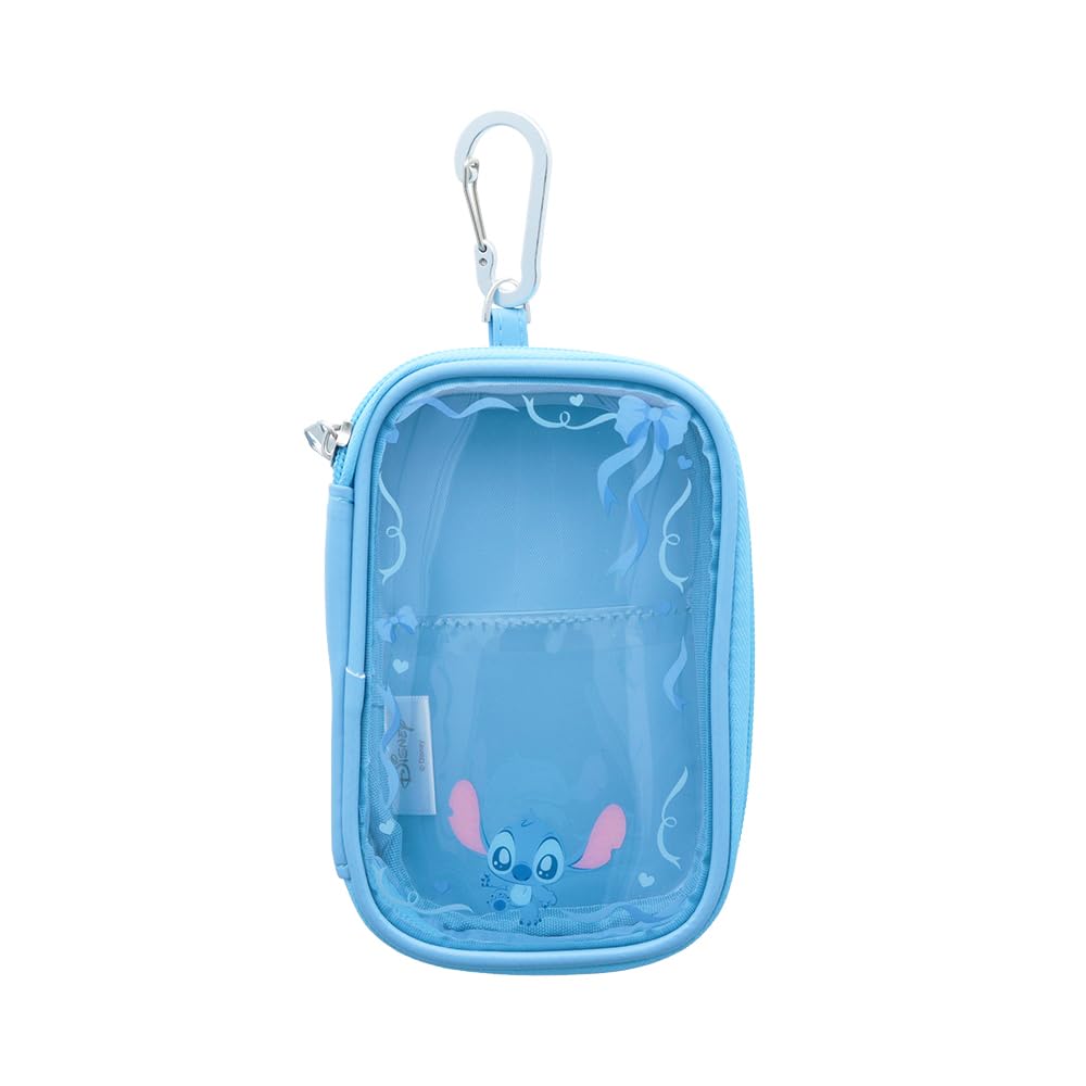 

Sun-Star Stationery Disney Pouch with Carabiner, My Collection, Lilo & Stitch, S2334208
