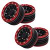 4Pcs 1.9in RC Wheel Rims Alloy CNC Machining 1 10 RC Beadlock Wheel Hub for Track Axial SCX10 90046 AXI 03007 MST