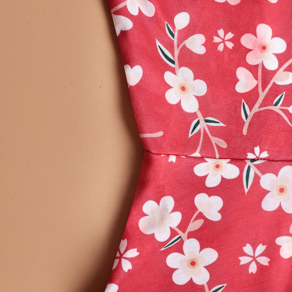 GMXIA Women's Fashion Casual Floral Print Sleeveless Suspenders camisole Tops