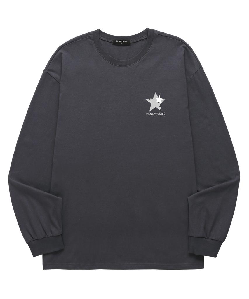 VANNWORKS 2Star Horse Long Sleeve (Vls0230) Charcoal
