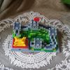 Excellent Wall Construction Blocks Designed for Adult 3D Model Playthings Home Decoration World Miracles Architecture Assembly Bricks Kits