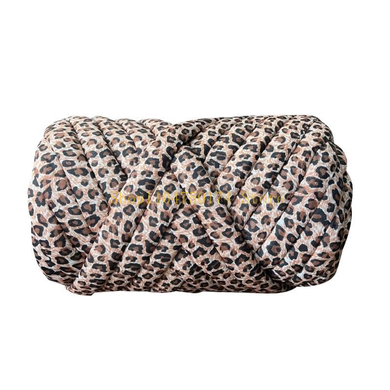 Chunky Tube Yarn for Knitting Soft and Plush Crystal Braid Cotton Thread top sale