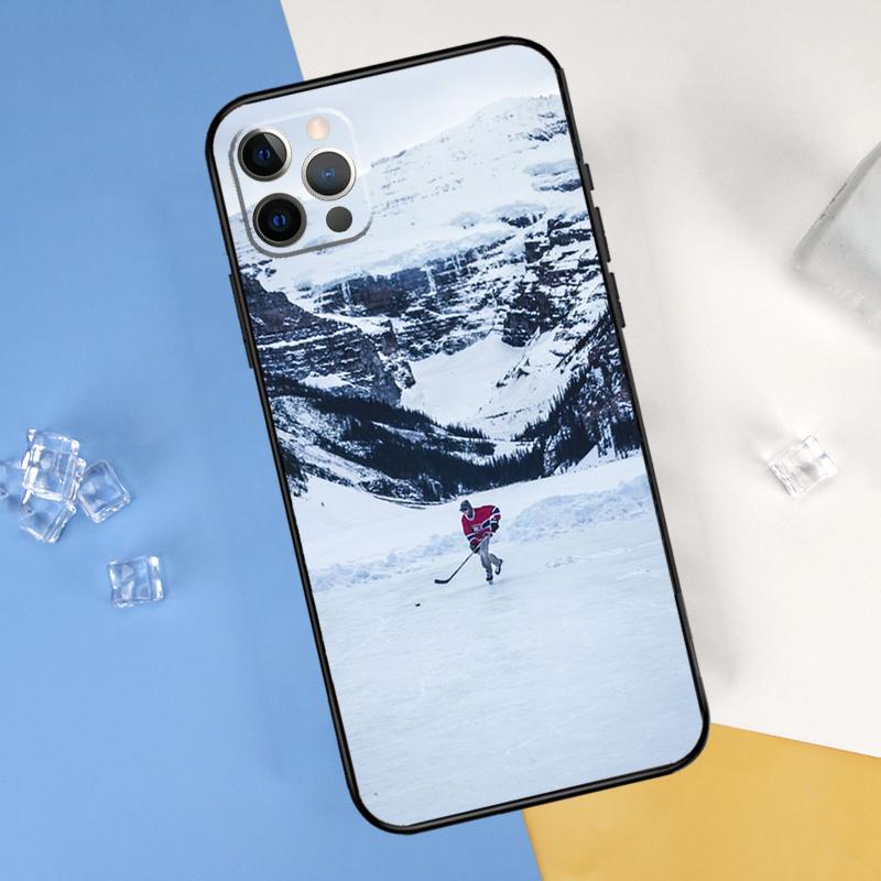 

Ice Hockey Sport Phone Case For iPhone 16 Pro Max 16e 12 13 Mini 11 14 15 Pro Max XR 15 16 Plus Cover Shell iPhone 16Pro MAX