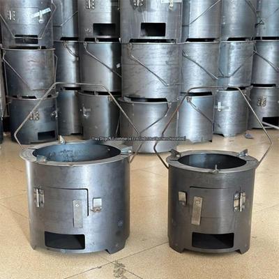 Multifunctional Charcoal Firewood Stove: Perfect for Boiling Tea, Cooking, Outdoor BBQs, and Picnics, with a Thickened Design for Enhanced Burning.