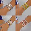 Sportschmuck Geometrische Legierung Handgefertigt Unisex Armband Für Sportbegeisterte