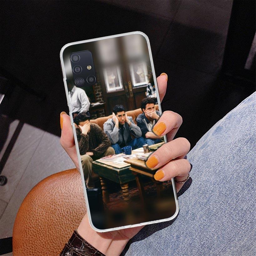 Friends Tv Show Funny Family Phone Case For Samsung Galaxy A52 A32 A22 A12 A51 A31 A50S A30S A20S A10S Note 20 Ultra 10 Plus S10