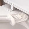 Silicone Toilet Brush Cleaning Products Home Wall Hanging Toilet Brush WC Cleaning Long Handle Brush Bathroom Accessories