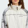 Adidas X National Geographic Terrex SS25 Fashion Comfortable Versatile Stand Collar Jacket Women Jacket White JD5836
