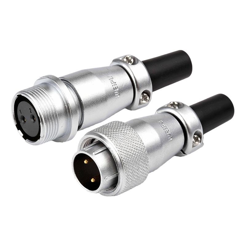 WEIPU WS16 Luftsteckverbinder, 2-10 Pins.