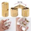 8-18mm Brass Hinges Invisible Furniture Hinges New Hardware  Door